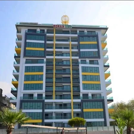 Tower Seaside Mahmutlar трехкомнатная этаж 8 Апартаменти *