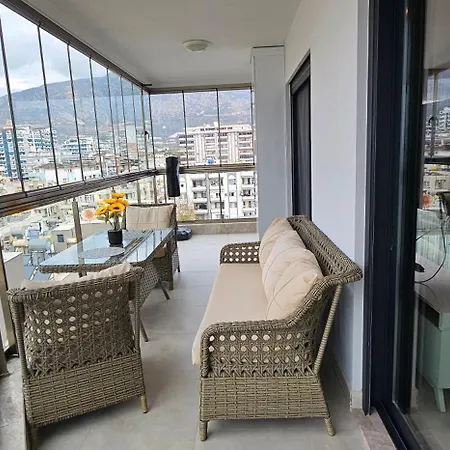 Tower Seaside Mahmutlar трехкомнатная этаж 8 * Аланія